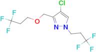 4-chloro-3-[(3,3,3-trifluoropropoxy)methyl]-1-(3,3,3-trifluoropropyl)-1H-pyrazole