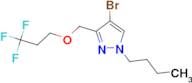 4-bromo-1-butyl-3-[(3,3,3-trifluoropropoxy)methyl]-1H-pyrazole