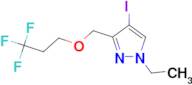 1-ethyl-4-iodo-3-[(3,3,3-trifluoropropoxy)methyl]-1H-pyrazole