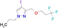 4-iodo-1-propyl-3-[(3,3,3-trifluoropropoxy)methyl]-1H-pyrazole