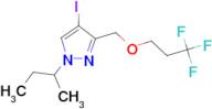 1-sec-butyl-4-iodo-3-[(3,3,3-trifluoropropoxy)methyl]-1H-pyrazole