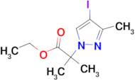 ethyl 2-(4-iodo-3-methyl-1H-pyrazol-1-yl)-2-methylpropanoate