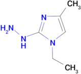 1-ethyl-2-hydrazino-4-methyl-1H-imidazole