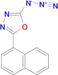2-azido-5-(naphthalen-1-yl)-1,3,4-oxadiazole