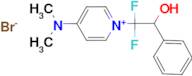 1-(1,1-Difluoro-2-hydroxy-2-phenyl-ethyl)-4-dimethylamino-pyridinium bromide