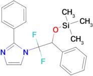 1-(1,1-Difluoro-2-phenyl-2-trimethylsiloxy-ethyl)-2-phenylimidazole