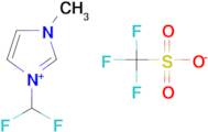 1-(Difluoromethyl)-3-methylimidazolium triflate