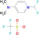 1-Difluoromethyl-4-(dimethylamino)pyridinium trifluoromethanesulfonate