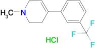 1-methyl-4-[3-(trifluoromethyl)phenyl]-1,2,3,6-tetrahydropyridine hydrochloride