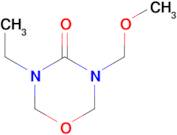 3-ethyl-5-(methoxymethyl)-1,3,5-oxadiazinan-4-one