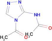 N-(4-acetyl-4H-1,2,4-triazol-3-yl)acetamide