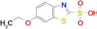 6-ethoxy-1,3-benzothiazole-2-sulfonic acid