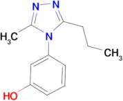 3-(3-methyl-5-propyl-4H-1,2,4-triazol-4-yl)phenol