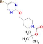 tert-butyl 4-{[(5-bromopyrimidin-2- yl)oxy]methyl}piperidine-1-carboxylate