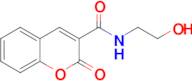 N-(2-hydroxyethyl)-2-oxo-chromene-3-carboxamide