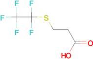 3-[(Pentafluoroethyl)thio]-propanoic acid