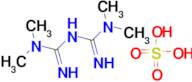 N1,N1,N5,N5-tetrakis(methyl)-biguanide sulfate