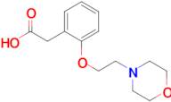 [2-(2-morpholin-4-ylethoxy)phenyl]acetic acid