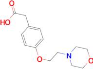 [4-(2-morpholin-4-ylethoxy)phenyl]acetic acid