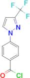 4-(3-Trifluoromethyl-pyrazol-1-yl)-benzoyl chloride