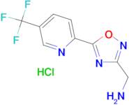 C-[5-(5-Trifluoromethyl-pyridin-2-yl)-[1,2,4]oxadiazol-3-yl]-methylamine; hydrochloride
