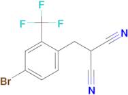 2-(4-Bromo-2-trifluoromethyl-benzyl)-malononitrile