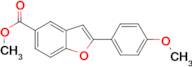 2-(4-Methoxy-phenyl)-benzofuran-5-carboxylic acid methyl ester