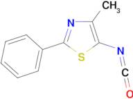5-Isocyanato-4-methyl-2-phenyl-thiazole