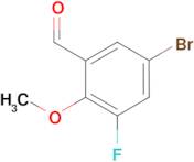 5-Bromo-3-fluoro-2-methoxy-benzaldehyde