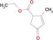 2-Methyl-4-oxo-cyclopent-2-enecarboxylic acid ethyl ester