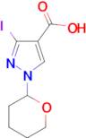 3-Iodo-1-(tetrahydro-pyran-2-yl)-1H-pyrazole-4-carboxylic acid