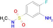 3-Amino-4-fluoro-N-methyl-benzenesulfonamide