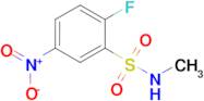 2-Fluoro-N-methyl-5-nitro-benzenesulfonamide