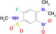 4-Dimethylamino-2-fluoro-N-methyl-5-nitro-benzenesulfonamide