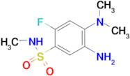 5-Amino-4-dimethylamino-2-fluoro-N-methyl-benzenesulfonamide