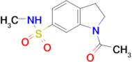 1-Acetyl-2,3-dihydro-1H-indole-6-sulfonic acid methylamide