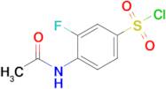 4-Acetylamino-3-fluoro-benzenesulfonyl chloride