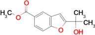 2-(1-Hydroxy-1-methyl-ethyl)-benzofuran-5-carboxylic acid methyl ester