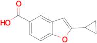 2-Cyclopropyl-benzofuran-5-carboxylic acid