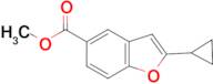 2-Cyclopropyl-benzofuran-5-carboxylic acid methyl ester