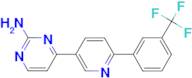 4-[6-(3-Trifluoromethyl-phenyl)-pyridin-3-yl]-pyrimidin-2-ylamine