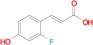(E)-3-(2-Fluoro-4-hydroxy-phenyl)-acrylic acid