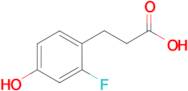 3-(2-Fluoro-4-hydroxy-phenyl)-propionic acid