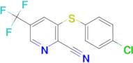 3-(4-Chloro-phenylsulfanyl)-5-trifluoromethyl-pyridine-2-carbonitrile