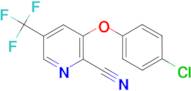 3-(4-Chloro-phenoxy)-5-trifluoromethyl-pyridine-2-carbonitrile