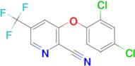 3-(2,4-Dichloro-phenoxy)-5-trifluoromethyl-pyridine-2-carbonitrile