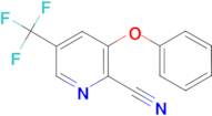 3-Phenoxy-5-trifluoromethyl-pyridine-2-carbonitrile