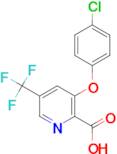 3-(4-Chloro-phenoxy)-5-trifluoromethyl-pyridine-2-carboxylic acid