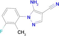 5-Amino-1-(3-fluoro-2-methyl-phenyl)-1H-pyrazole-4-carbonitrile