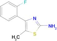 4-(2-Fluoro-phenyl)-5-methyl-thiazol-2-ylamine